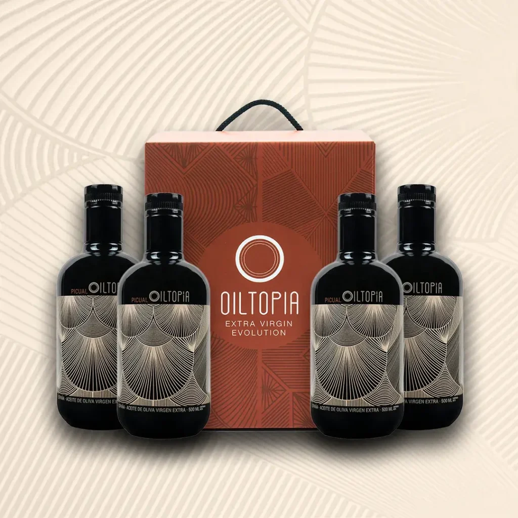 Aceite Pack 4 Picual Oiltopia